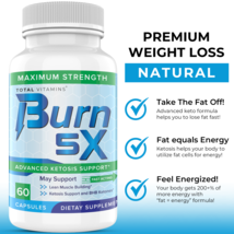 Keto Diet Pill Burn 5x Maximum Strength Ketosis Support BHB Advanced Weight Loss - $23.98