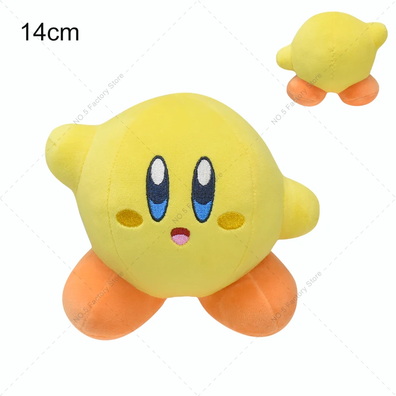 58 Yellow Kirby Perfect Gift! Pokemon Kirby plush toys - $10.85