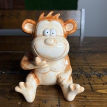 Vintage Ceramic Hand painted Monkey Bank - £5.60 GBP