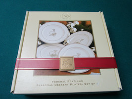Lenox China Federal Platinum, Holiday, Brushstroke Flowers Dinner Setting Pick 1 - £52.29 GBP