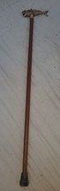 shark handle wooden walking stick fish animal Walking cane. - £65.93 GBP