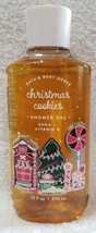 Bath &amp; Body Works CHRISTMAS COOKIES Shower Gel Vitamin E Shea 10 oz/295m... - £19.46 GBP