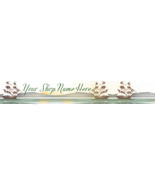  Web Banner Ships Passing in the Harbor Digital 29a - £5.59 GBP