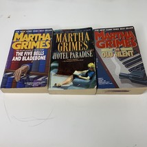 Lot 3 Martha Grimes traditional British mystery pb books - $4.99