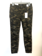 NWT 7/28 Judy Blue Jeans Denim Mid Rise Skinny Fit Army/Camouflage Style:JB8473 - £42.44 GBP