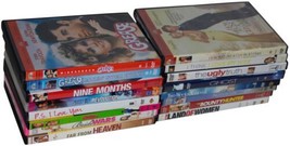 Lot Of 16 Romance &amp; ROM-COM Dv Ds Grease Notebook Wedding Singer Bride Wars More! - £14.80 GBP