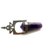 100% Natural Purple Amethyst Pendant AAA+Quality 30.30 cts. Loose Gemsto... - $10.68