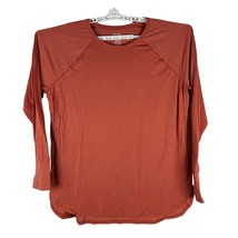 Tek Gear Womens On-The-Go Long Sleeve Shirt Size XXL Rust - £14.00 GBP