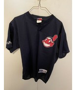 Vintage Majestic Cleveland Indians Men’s  Large Jersey  USA made - £35.04 GBP