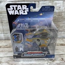 Star Wars Micro Galaxy Squadron Anakin Skywalker&#39;s Jedi Interceptor Series 3 #57 - £19.48 GBP