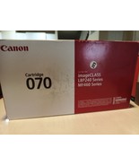 Genuine OEM Canon 070 Black Toner Cartridge Sealed MSRP $126 - $1,206.51 MXN