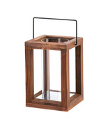 Rustic Garden Wooden Lantern - $543.25 MXN