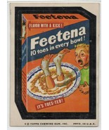 Feetena 1974 Wacky Packages Series 7 spoof of Wheatena Hot Cereal - $4.99