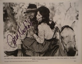Jack Nicholson Signed Photo - The Missouri Breaks - w/COA - £258.74 GBP