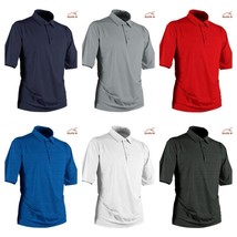Sun Mountain Silvertip Short Sleeve Polo Golf Shirt. M - XL. Navy, White... - $49.77