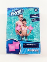 Bestway H2O GO! Kids Pink Fabric Pool Arm Rings Floaties Ages 3-6 (BRAND... - $143.38 MXN