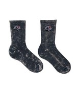 Urban Outfitters Unisex Black Acid Wash Japan Great Wave off Kanagawa Cr... - $9.89