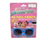 VINTAGE NASTA BARBIE SENSATIONS BLUE SUNGLASSES PLASTIC LENS IN PACKAGE NOS - £20.79 GBP