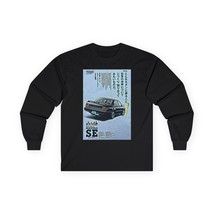 Nissan Maxima SE Graphic Print Tee Shirt Long Sleeve Crewneck Car Art Gi... - $22.40+