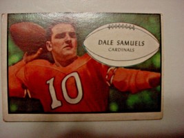 1953 Bowman #33 Dale Samuels-vg+-Chicago Cardinals - £9.07 GBP