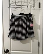 UNLV University Rebels Womens Striped Mini Skirt Pockets School House Si... - $59.91 CAD