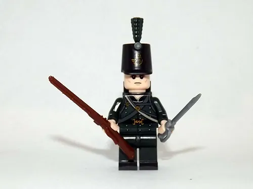 PAPBRIKS British 95th Rifles Napoleonic War Soldier Custom Minifigure! - £4.97 GBP