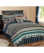 20-Piece Multicolor Bonanza Bedding Set Santa Fe Queen 60&quot;x80&quot; Cotton/Po... - $1,944.49 MXN