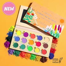 Moira Vegan Garden Of My Mind 15 Color Bright Vivid Matte Shimmer Eyeshadow - £11.59 GBP