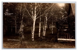 RPPC Cottages at Birchwood Wisconsin WI Northern Photo Co UNP Postcard W22 - £6.74 GBP