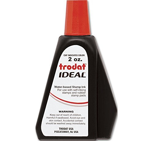 Trodat 53024  Ideal Premium Replacement Ink for Use with Most Self Inking and Ru - $12.17