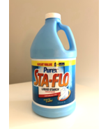 Purex Sta Flo Liquid Starch Concentrated 64 Ounce Great for Crafts New! - $61.96 CAD