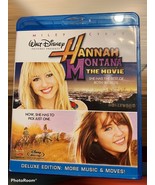 Hannah Montana The Movie (Blu-ray Disc, 2009, 3-Disc Set, with DisneyFil... - $17.82