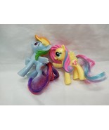 (2) My Little Pony Mcdonalds Toy 3&quot; Fluttershy And Rainbow Dash - $13.72 CAD