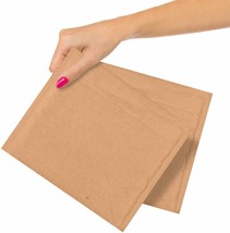 250 Pack Kraft Padded Envelopes 7.25x7 Bubble Mailers 7.25x7 CD Size - £73.77 GBP