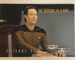 Star Trek TNG Trading Card Season 2 #161 Brent Spinner Jonathan Frakes - £1.57 GBP