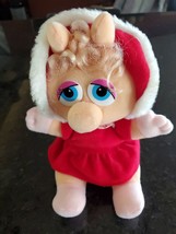 Baby Miss Piggy Plush Stuffed Animal Muppet Jim Henson Vintage McDonalds 1987 - £11.17 GBP