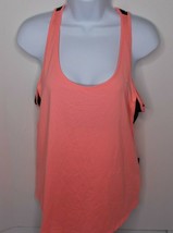 Womens Under Armour UA Flashy Faux 2 in 1 Tank Top 1307293 Pink Medium - £18.00 GBP