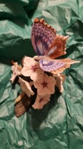 Lenox BLUE TEMORA Porcelain Butterfly Figurine - 1989 - £58.30 GBP