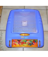Vintage 2003 Purple Hasbro Lite Brite Flat Screen Tested Works with Pegs - $286.43 MXN