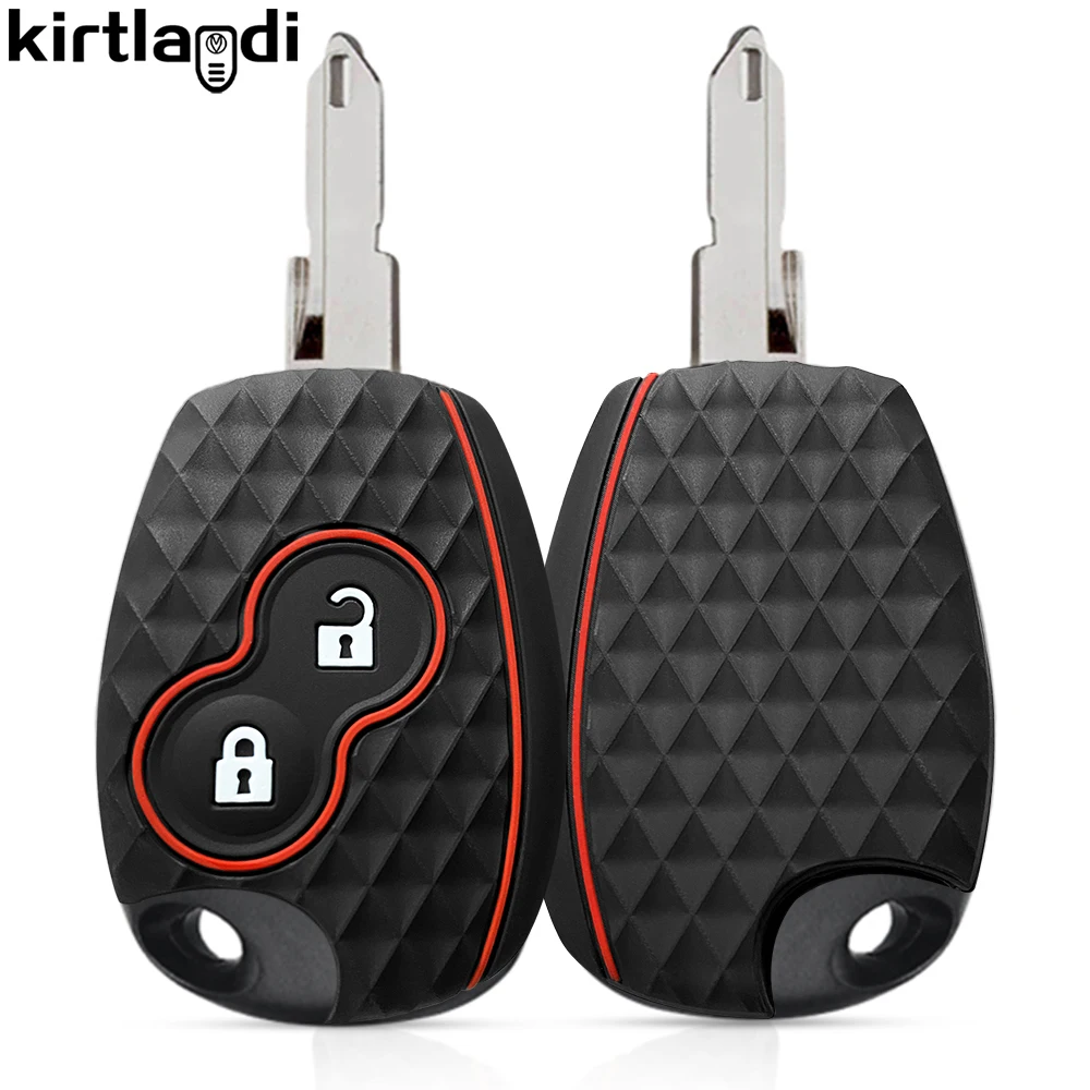 silicone keychain cover key holder car key casefor renault trafic clio D... - £8.37 GBP