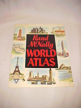 Rand McNally World Atlas Copyright 1961 Printed in the U.S.A. - £6.23 GBP