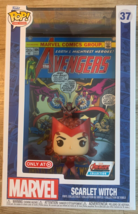 Funko Pop! Comic Book Cover with case: Marvel-Scarlet Witch-Target Exclu... - £19.45 GBP
