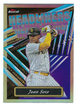 2023 Topps Finest #FH-3 Juan Soto San Diego Padres Finest Headliners Insert - £2.53 GBP
