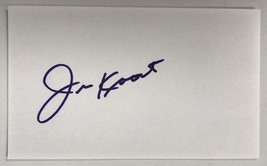 Jim Kaat Signed Autographed 3x5 Index Card #5 - Baseball HOF - £11.78 GBP