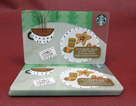 Lot of 7 Starbucks, 2017 For Santa Gift Cards New with Tags - £18.19 GBP