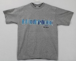 Mens Ss Graphic T-SHIRT Sz M Gray Hawaii Wis. Dells Surfboards Hibiscus Lei Nwd - £3.13 GBP