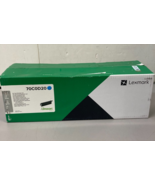 Genuine Lexmark 700D2 Cyan Developer Unit 70C0D02 Factory - Sealed/NEW - $730.21 MXN