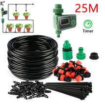 25M DIY Drip Irrigation System Automatic Watering Irrigation System Kit Garden H - £24.13 GBP+
