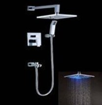 LED Shower Faucet with 8 inch Shower Head + Hand Shower - $296.01