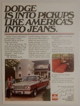 1978 Print Ad Dodge Adventurer SE Pickup Trucks Mom, Dad &amp; Son - £12.42 GBP